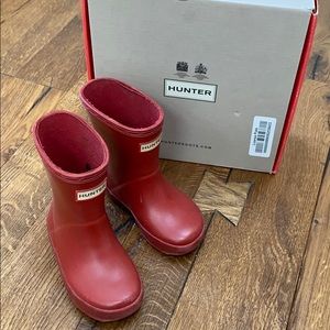 Red Hunter Boots 6B/7G